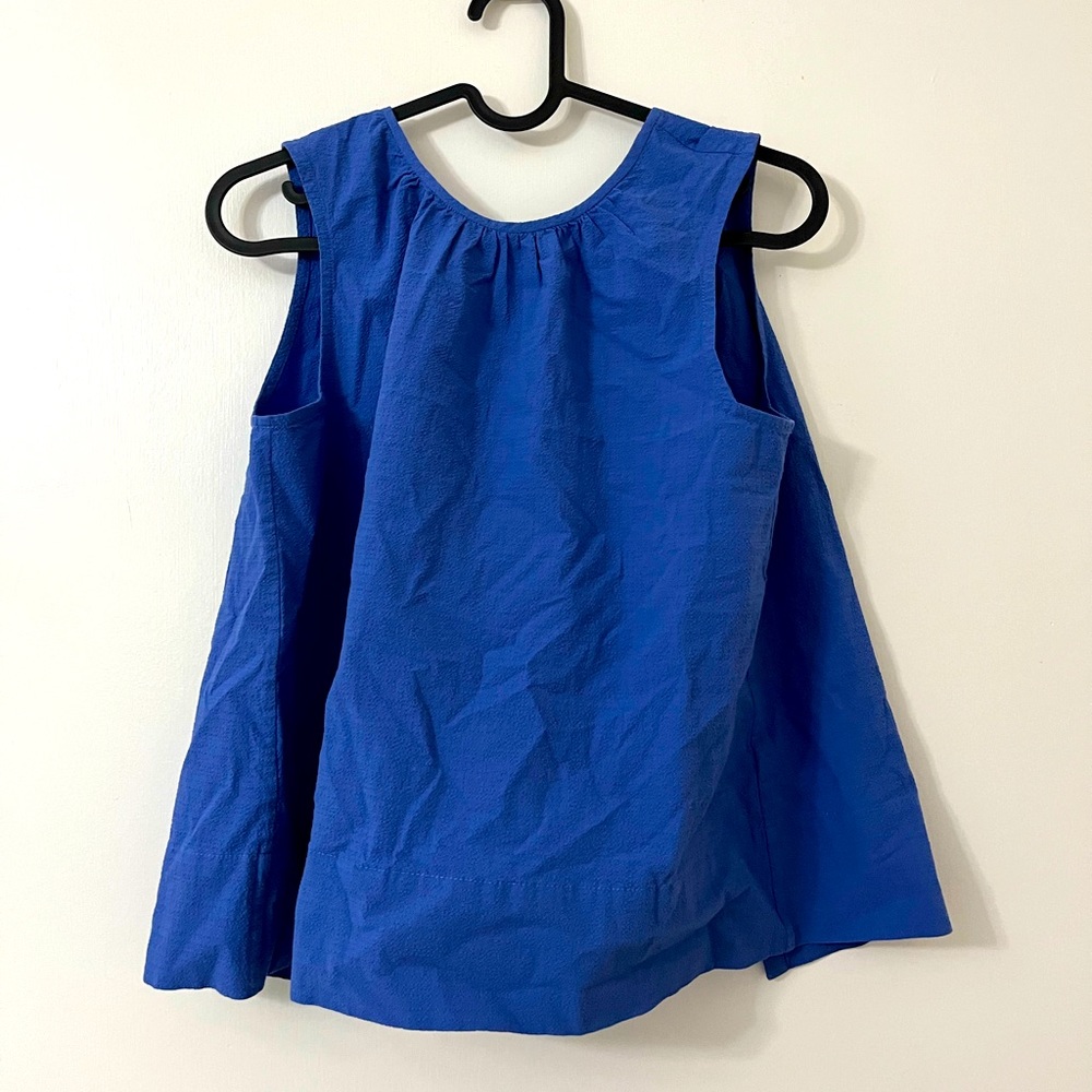 Everlane tie back tank top shirt NWT